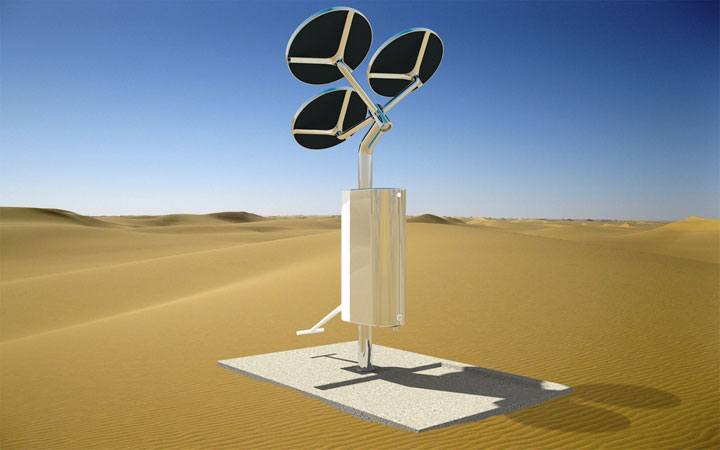 Ontwerp watertappunt op zonne-energie voor Join the Pipe