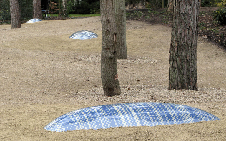 Ontwerp lichtobject in de buitenruimte